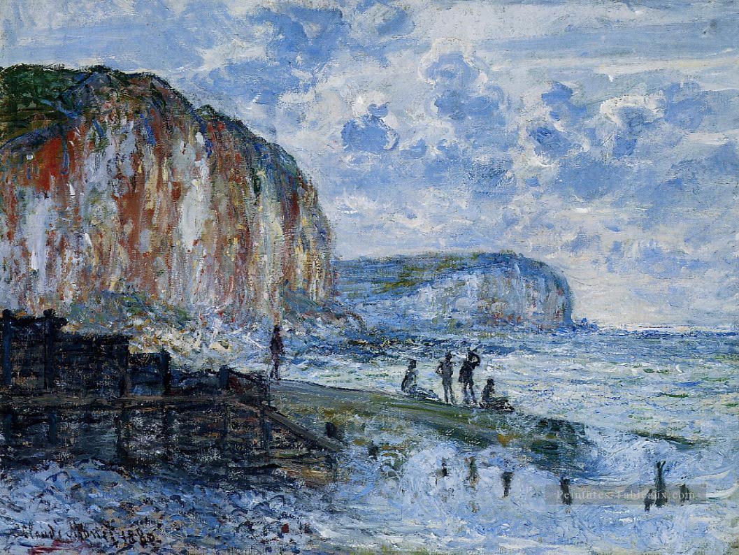 Les falaises des PetitesDalles Claude Monet Peintures à l'huile